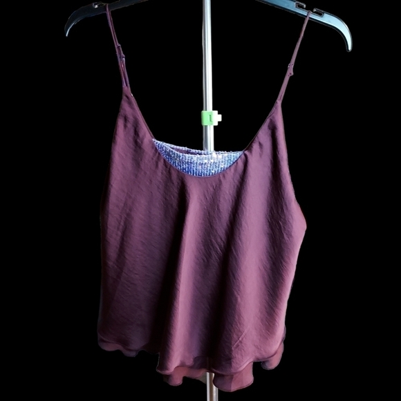 Intimately By Free People Turn it on Cami Top Bloom Purple med - Picture 11 of 16